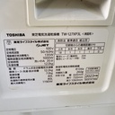 ドラム式洗濯機 東芝 TW-127XP3L 2023 排水フィルター外れ、側面キズ、ドアシール跡 〇